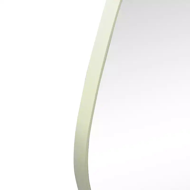 Espejo decorativo de pared con marco asimétrico irregular Everly, estilo art déco