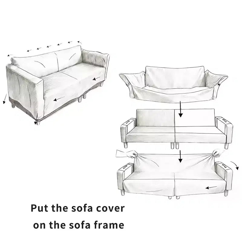 Sofá Cloud Loveseat de 86", pana beige, asiento profundo con cojines de reposabrazos anchos