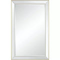 Uttermost Verne Matte Gold Edging 24 x 38 Rectangular Wall Mirror